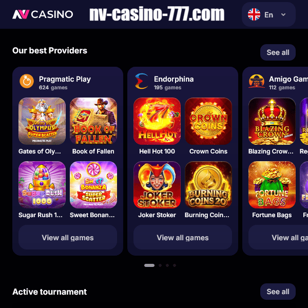 Top Anbieter Spiele Auswahl